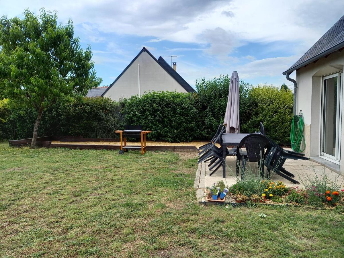 Hebergement Sarment Du Veron Chinon Villa Beaumont-en-Véron Exterior foto